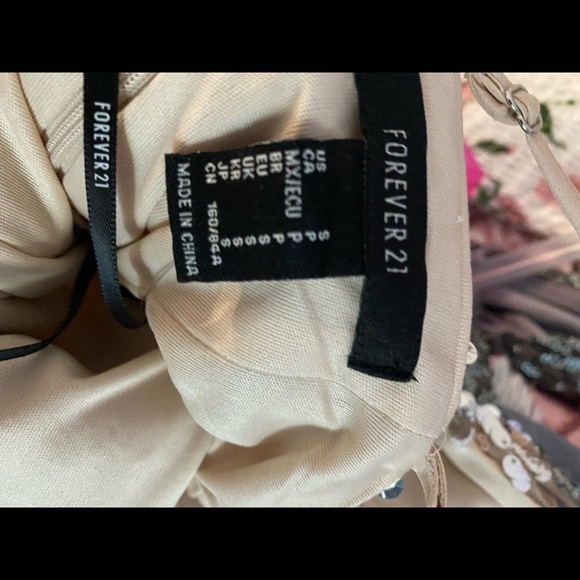 NWT gold sequin dress - Picture 5 of 7